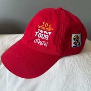 Vintage FIFA 2010 South Africa by Coca Cola Toronto Red Baseball Cap Embroidered